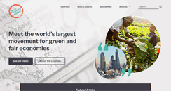 Desktop Screenshot of greeneconomycoalition.org